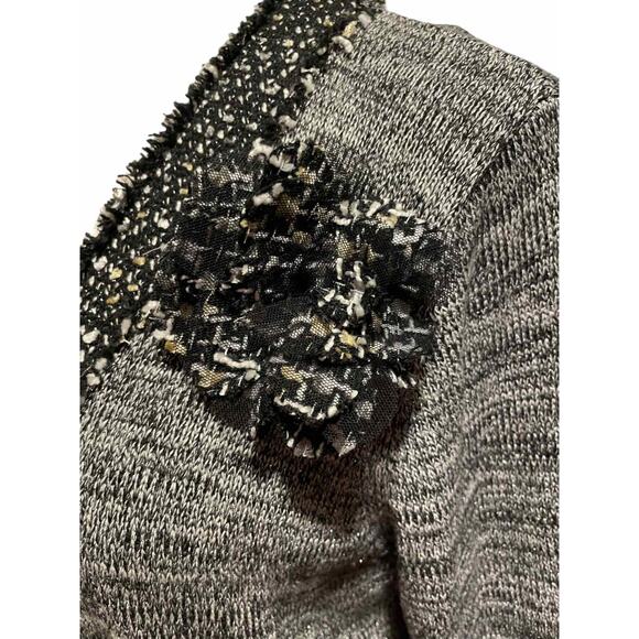 Peter Nygard Size 2X Black Print Casual Jacket - Picture 5 of 7